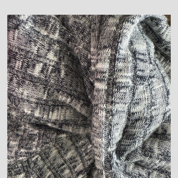 Anthropologie Dolan Left Coast Dress Ribbed Knit Swing Dress Short Sleeve V-Neck - Picture 8 of 10